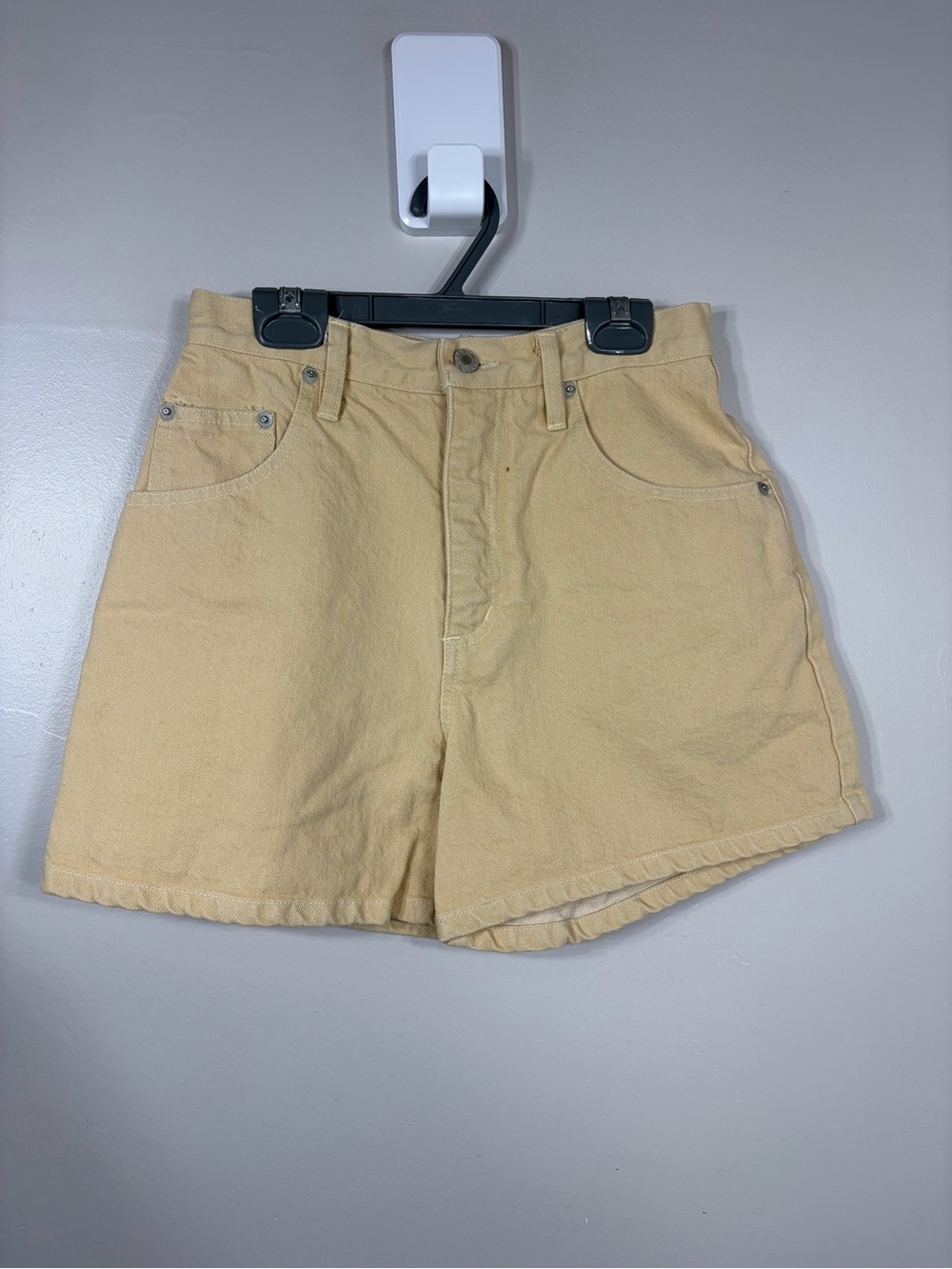 Vintage‎ Esprit Jeans Cream High Rise Denim Shorts Women’s Medium